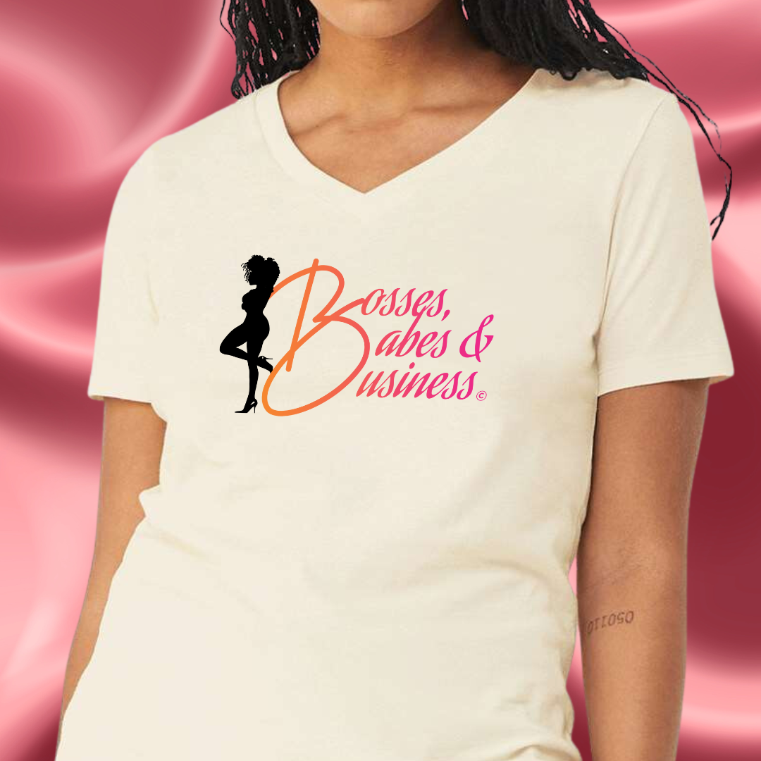 Boss Babe Cream Tee