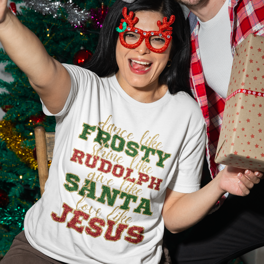 Love Like Jesus Glitter T-Shirt
