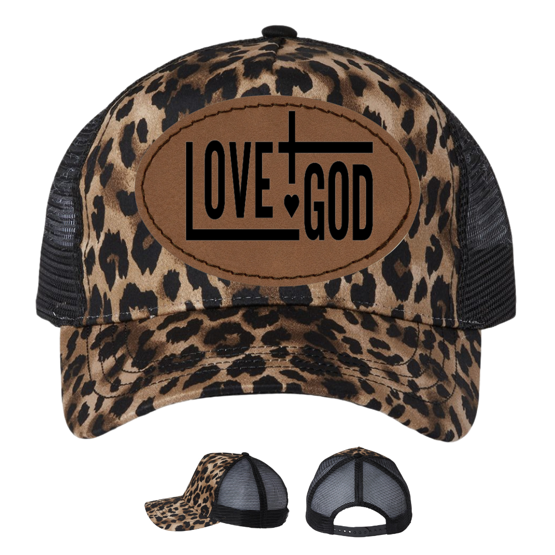 Brown Leopard - Brown Oval