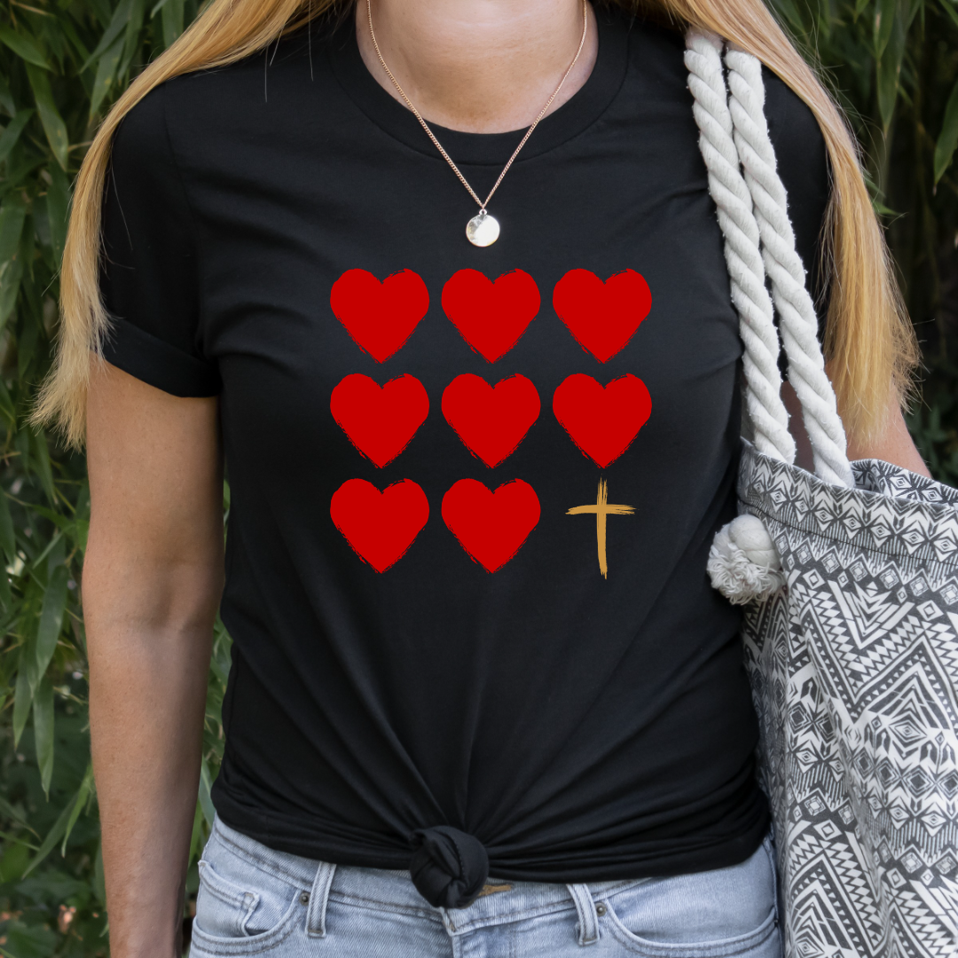Hearts and Cross