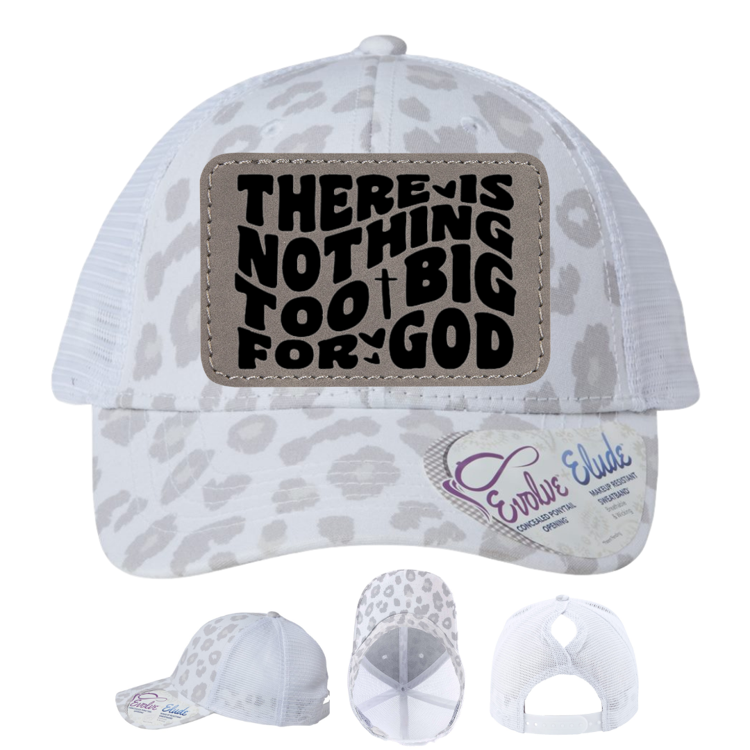 White Leopard - Gray Rectangle
