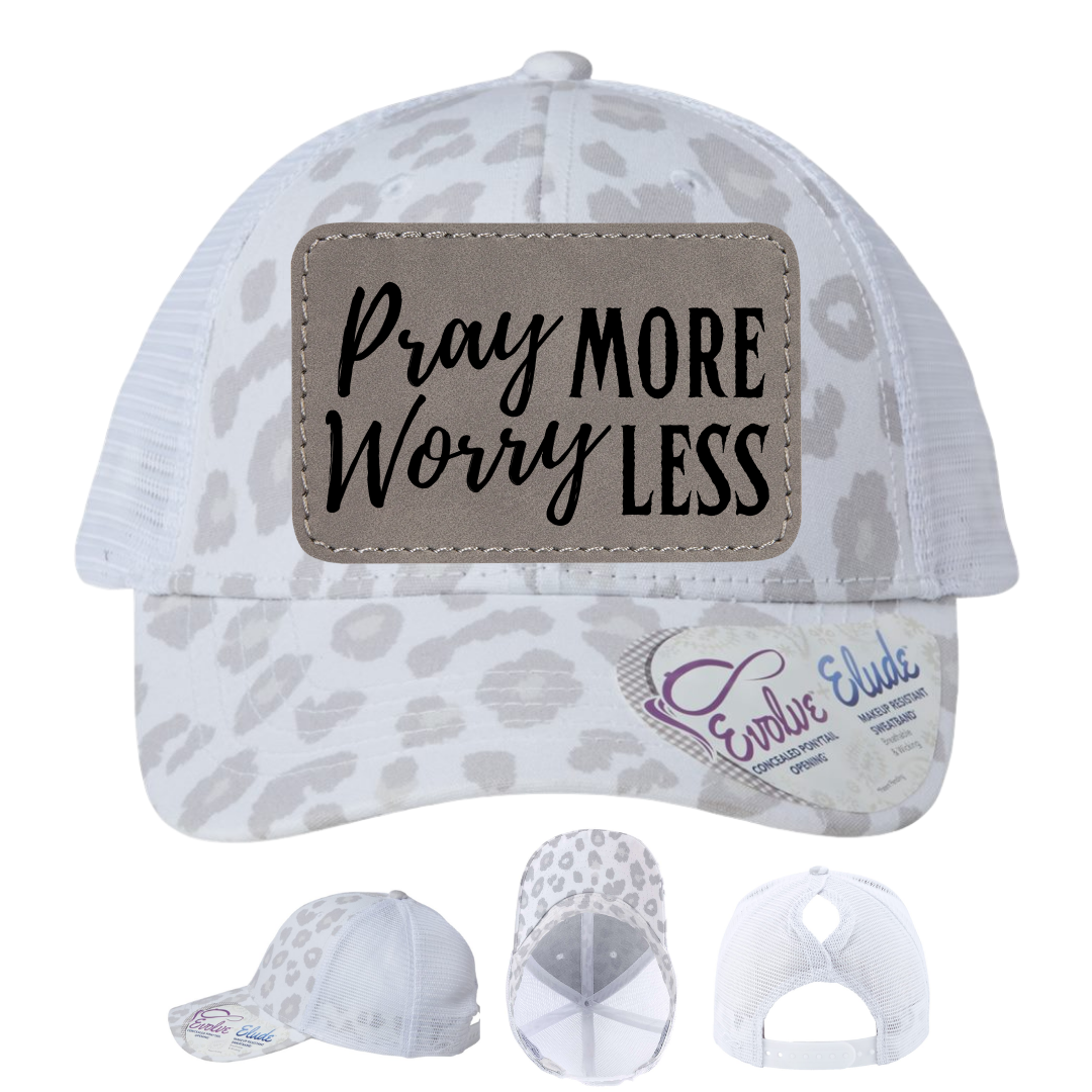 White Leopard - Gray Rectangle