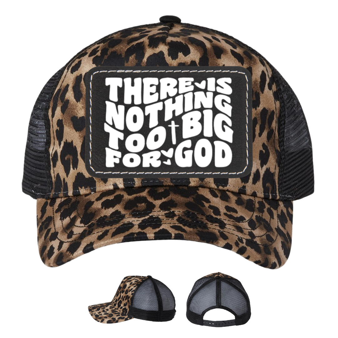 Brown Leopard - Black Rectangle