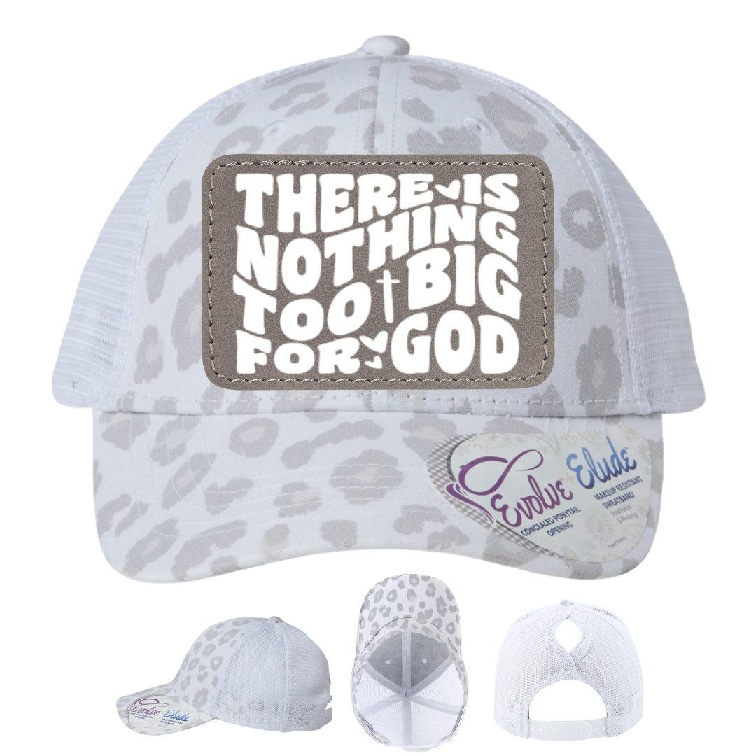 White Leopard - Gray/White Rectangle