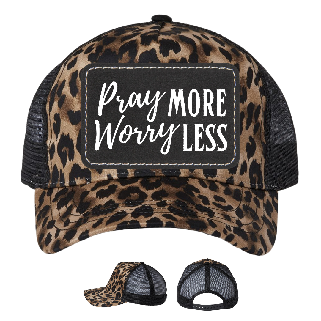 Brown Leopard - Black Rectangle