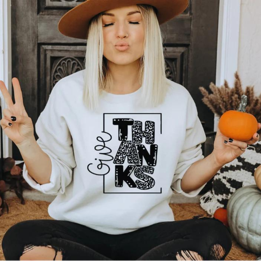 Give Thanks Sweatshirt